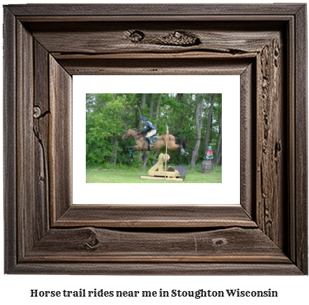 horse trail rides near me in Stoughton, Wisconsin